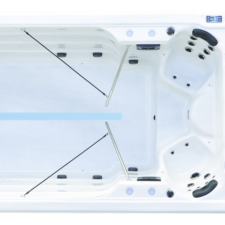 Kit Rameur pour Spa de Nage : Un Entraînement Complet à Domicile — vue du modèle Be Spa