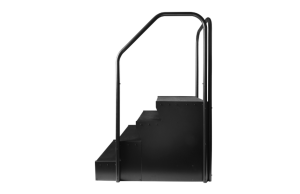Escalier pour spa de nage - 4 marches avec rampe d'accès Be Spa — vue complémentaire du modèle